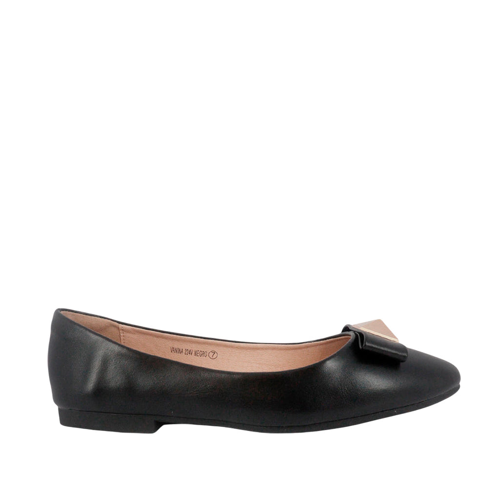 Balerinas Vanina negro para mujer