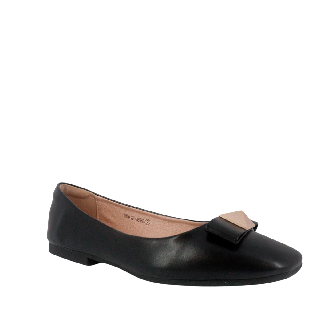 Balerinas Vanina negro para mujer