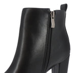 Botines de tacón Jackie color negro