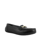 Mocasines Nelly negro para mujer