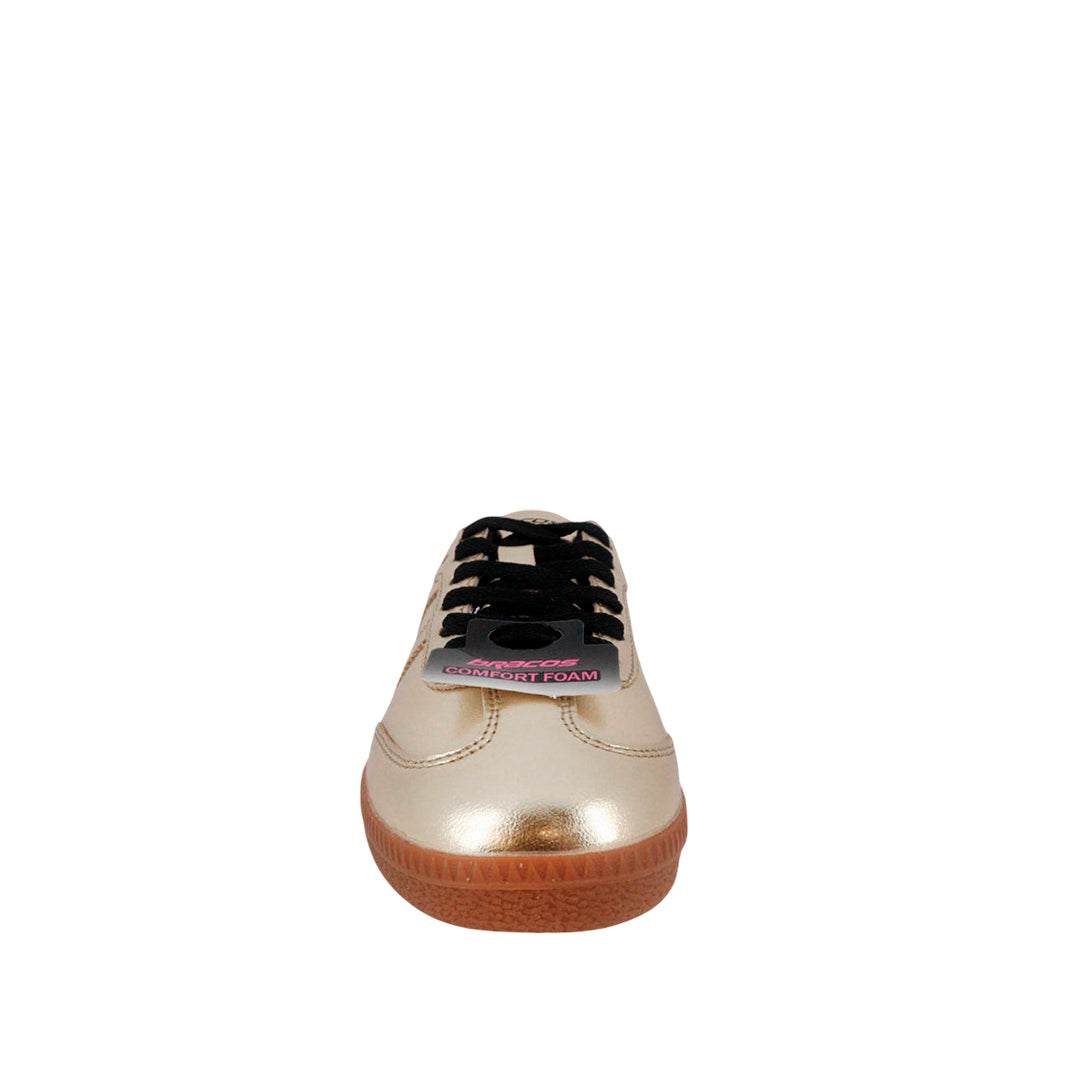 Tennis Lumba dorado para mujer