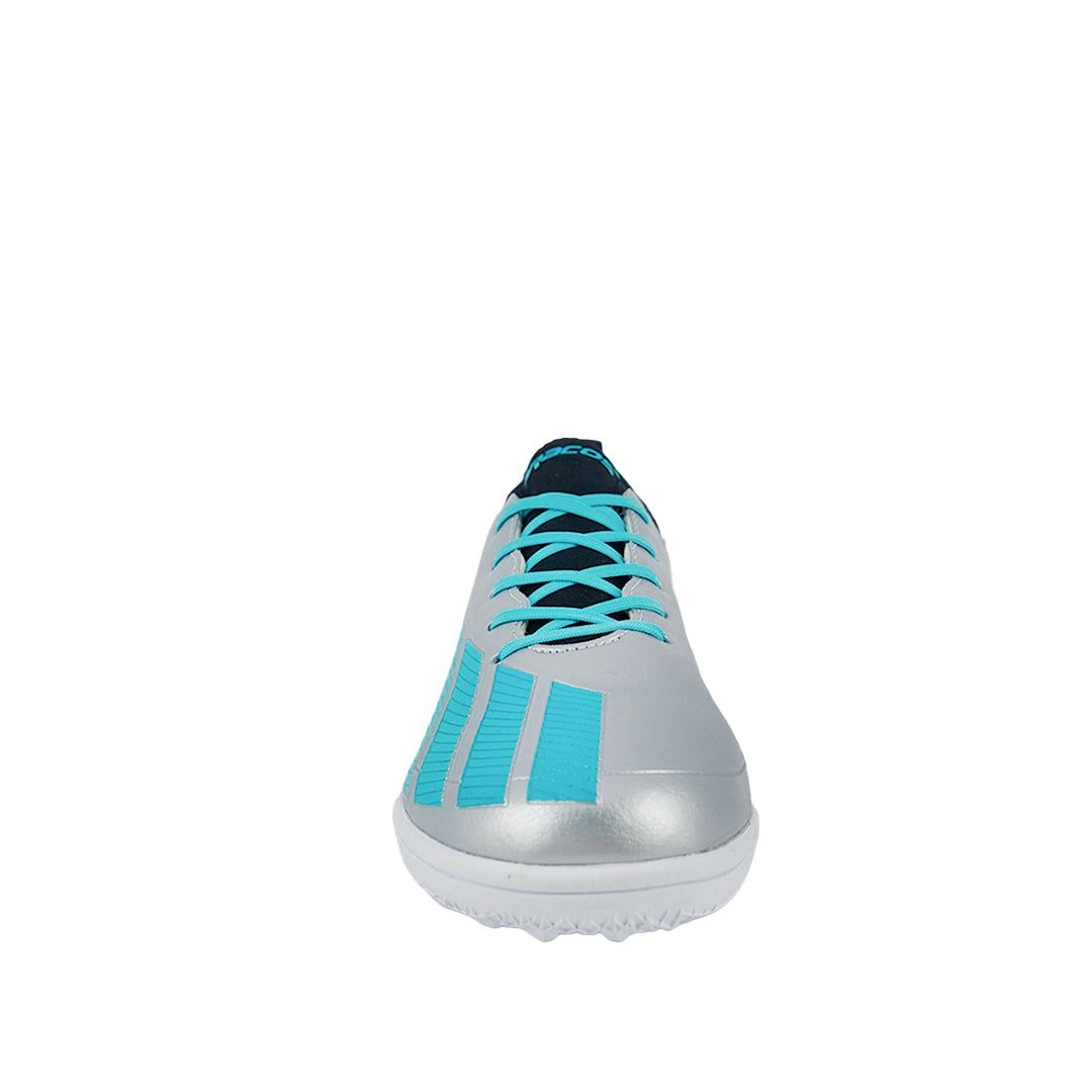 Zapatos para fútbol Reyes plateado para hombre