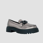 Mocasines Darlena pewter para mujer