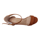 Sandalias Janette tan para mujer
