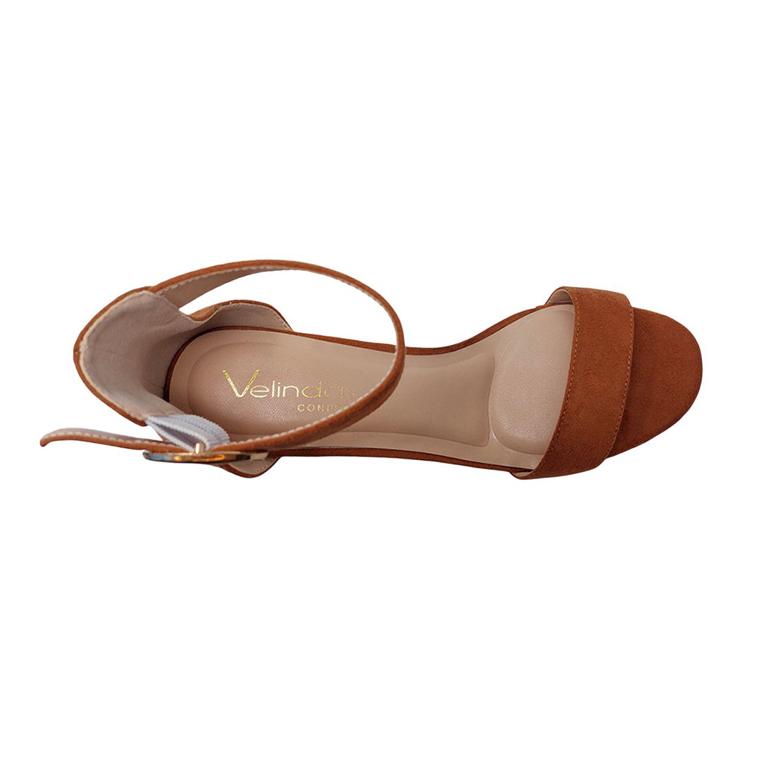 Sandalias Janette tan para mujer