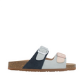 Sandalias flats Mirka nude para mujer