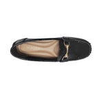 Mocasines Nelly negro para mujer