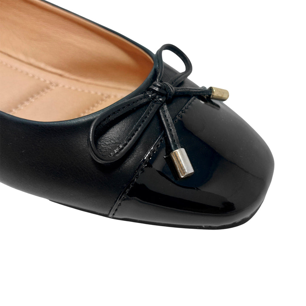 Balerinas Raquel negro para mujer