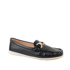 Mocasines Silvia negro para mujer