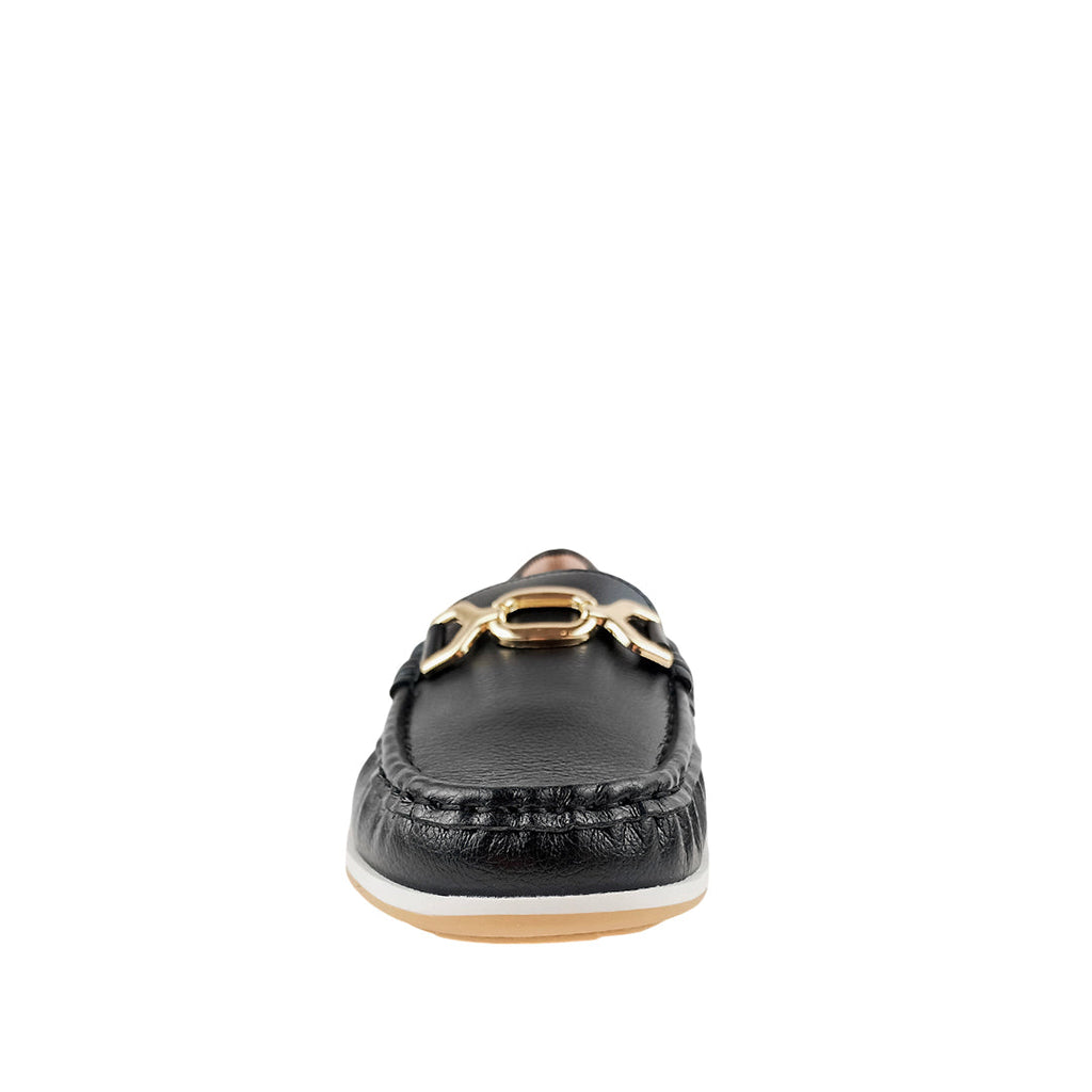 Mocasines Silvia negro para mujer