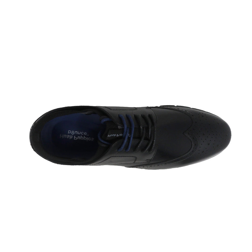 Derby shoes Martin wingtip para hombre color negro