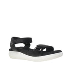 Sandalias de cuña Pamela para mujer color negro