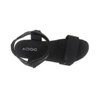 Sandalias de cuña Pamela para mujer color negro