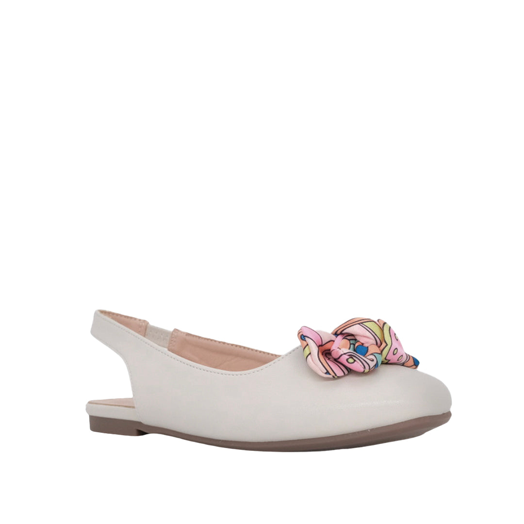 Balerinas Fiore blanco para niña