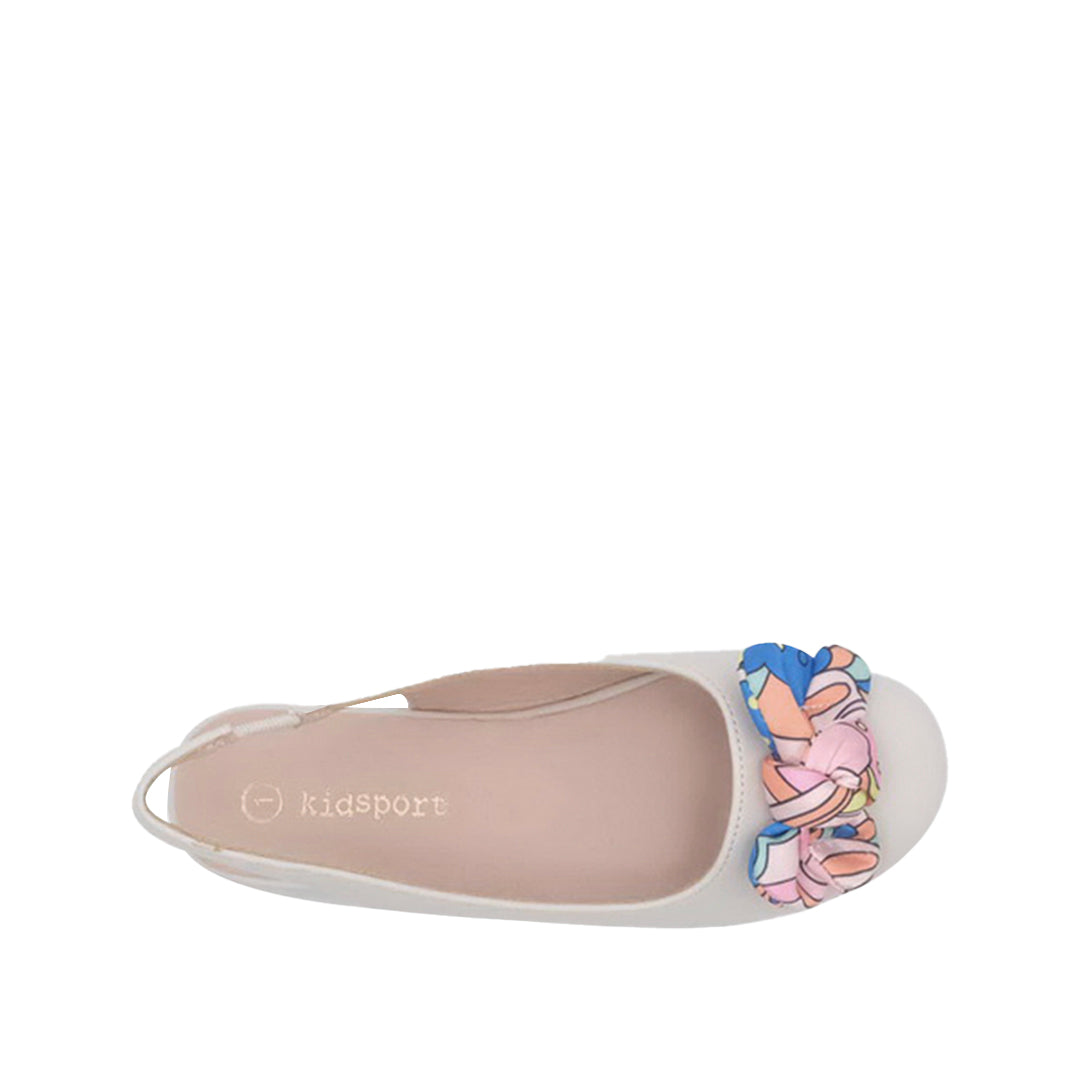 Balerinas Fiore blanco para niña