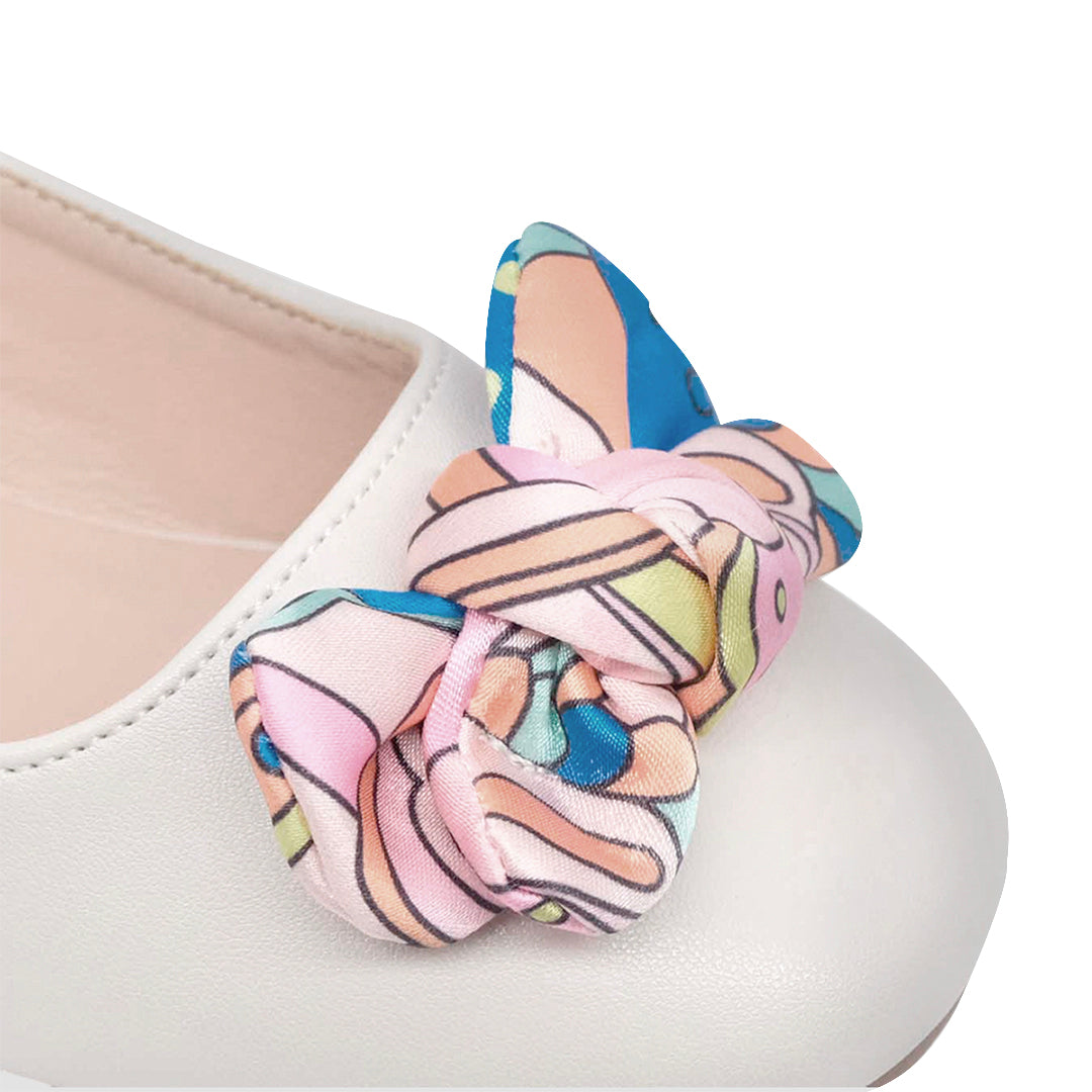 Balerinas Fiore blanco para niña