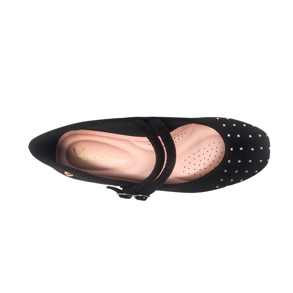 Balerinas Boha negro para mujer