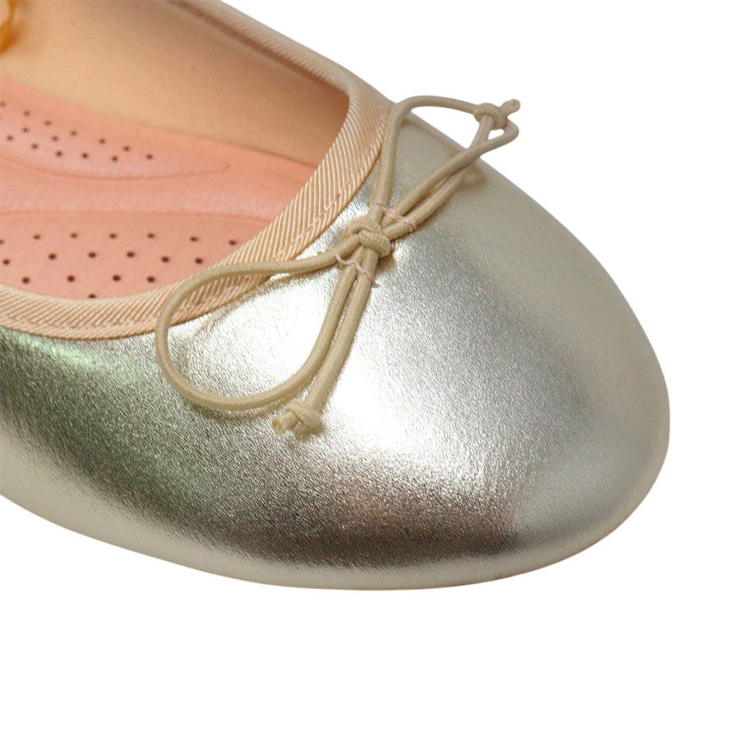 Balerinas Luly dorado para mujer