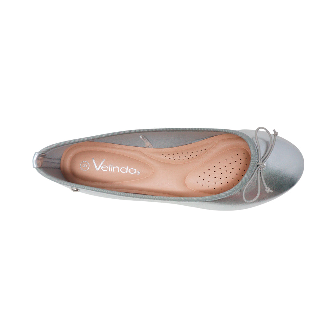 Balerinas Luly plata para mujer