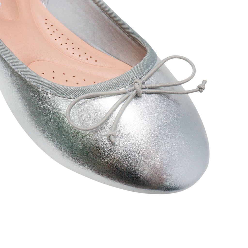 Balerinas Luly plata para mujer