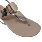 Sandalias Lisa nude para mujer