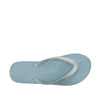 Sandalias flats Copacabana plateado