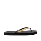 Sandalias flats Copacabana dorado