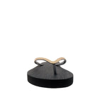 Sandalias flats Copacabana dorado