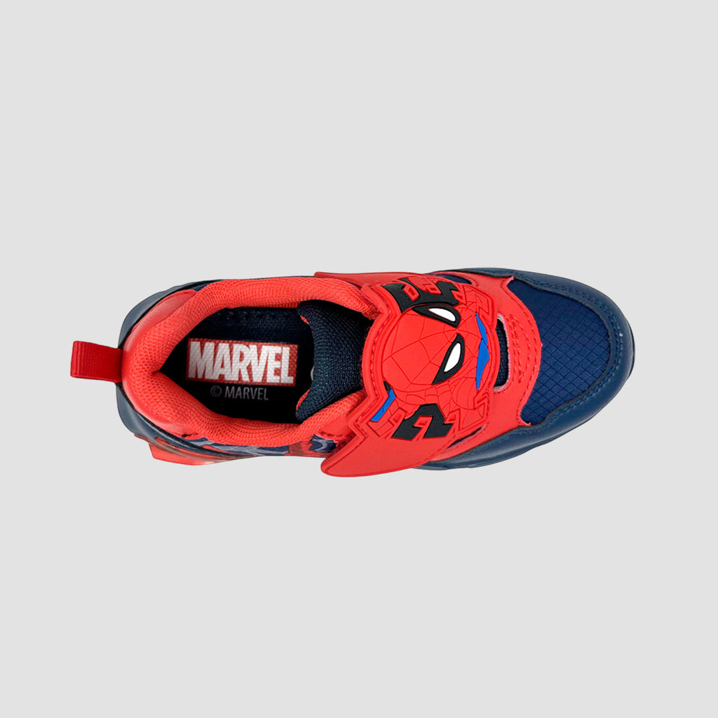 Tennis Spiderman azul para niño
