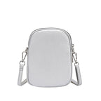 Billetera Toti  plateado para mujer