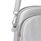 Billetera Toti  plateado para mujer