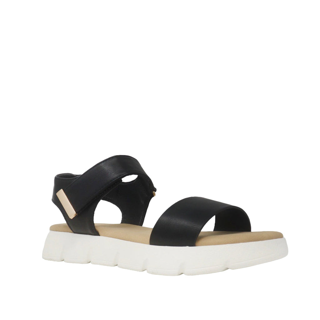 Sandalias de plataforma Noris para mujer color negro