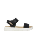 Sandalias de plataforma Noris para mujer color negro