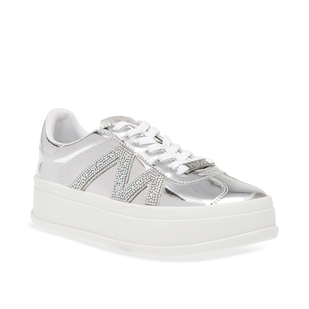 Sneakers Opponent -R color plateado