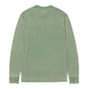 Camisa Burnout Henley para hombre color olivo