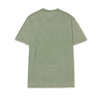 Camisa Polo Burnout Henley para hombre color olivo