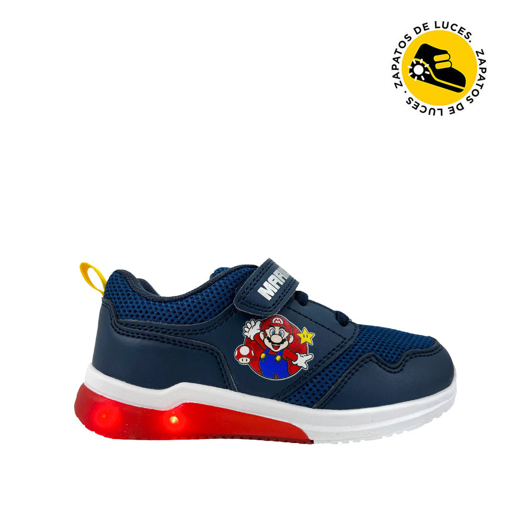 Tennis Mario color azul