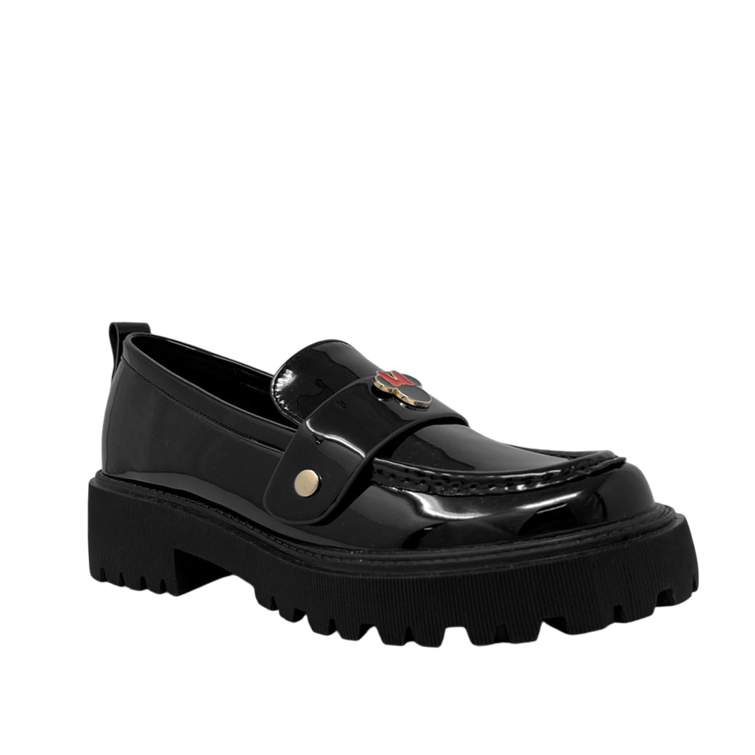 Mocasines Minnie color negro