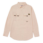 Camisa Utility para hombre color beige