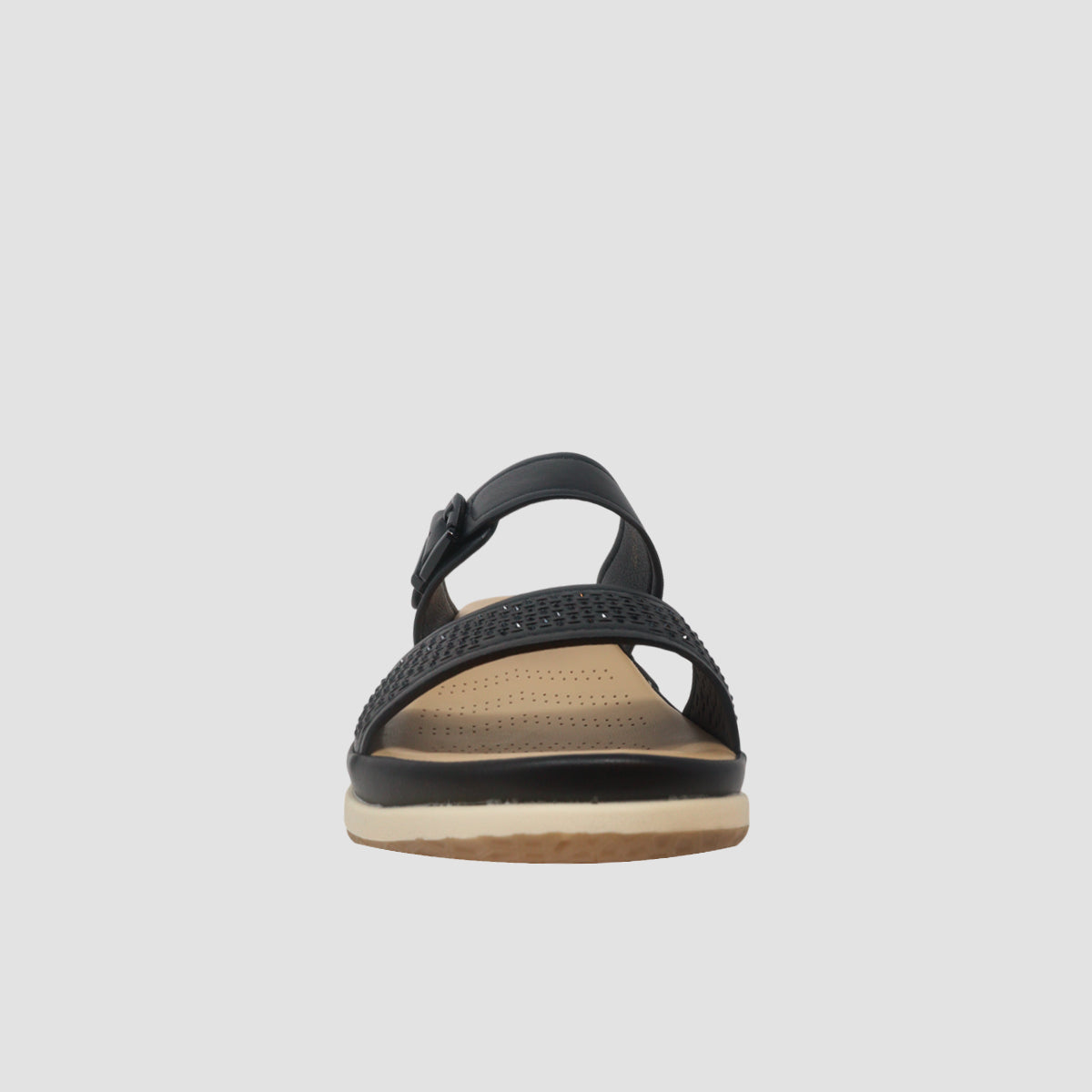 Sandalias flats Gladys negro