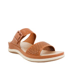 Sandalias flats Gladys tan