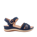 Sandalias flats Martha navy