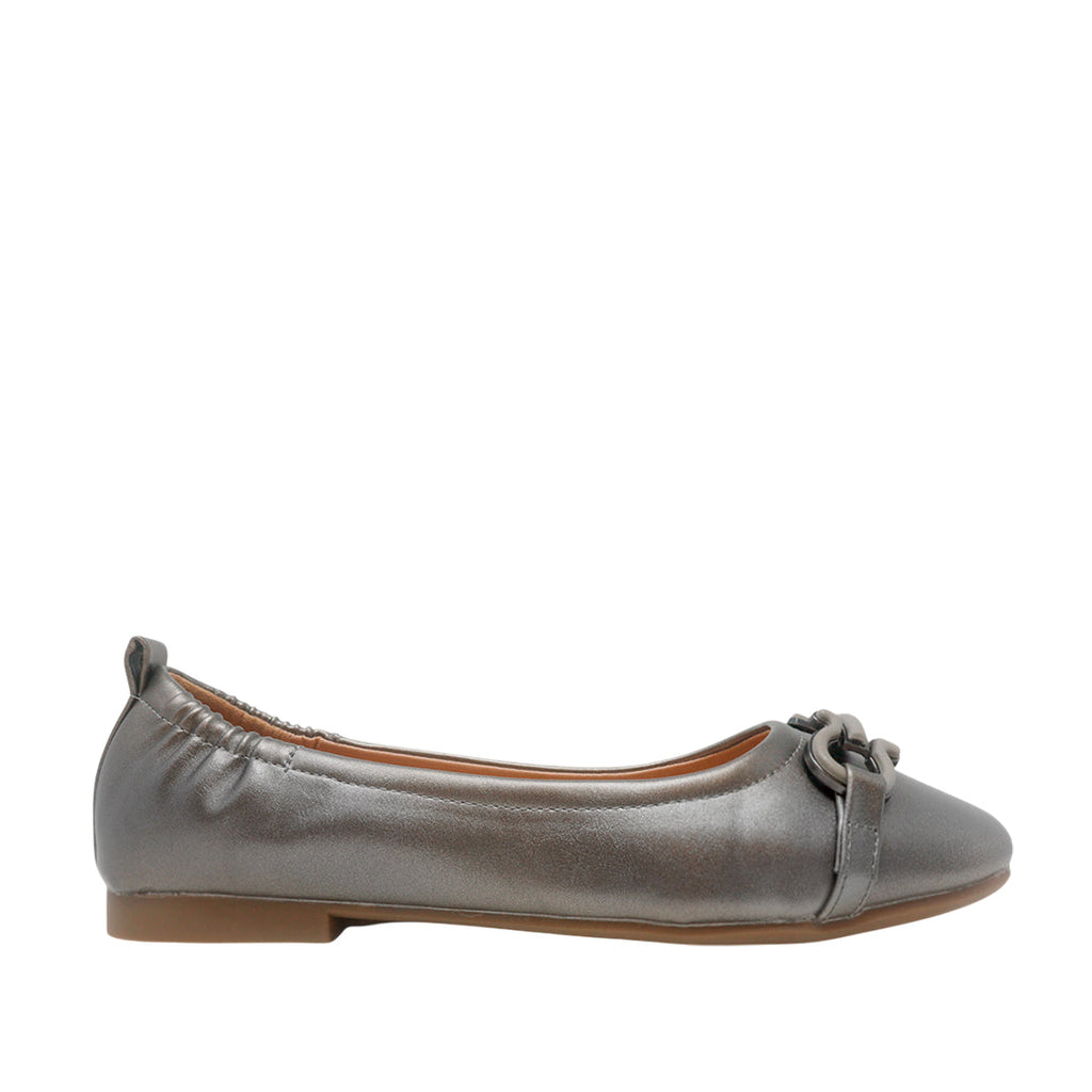 Balerinas Valery pewter