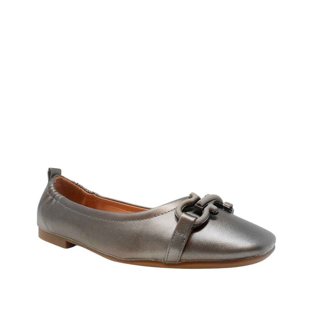 Balerinas Valery pewter