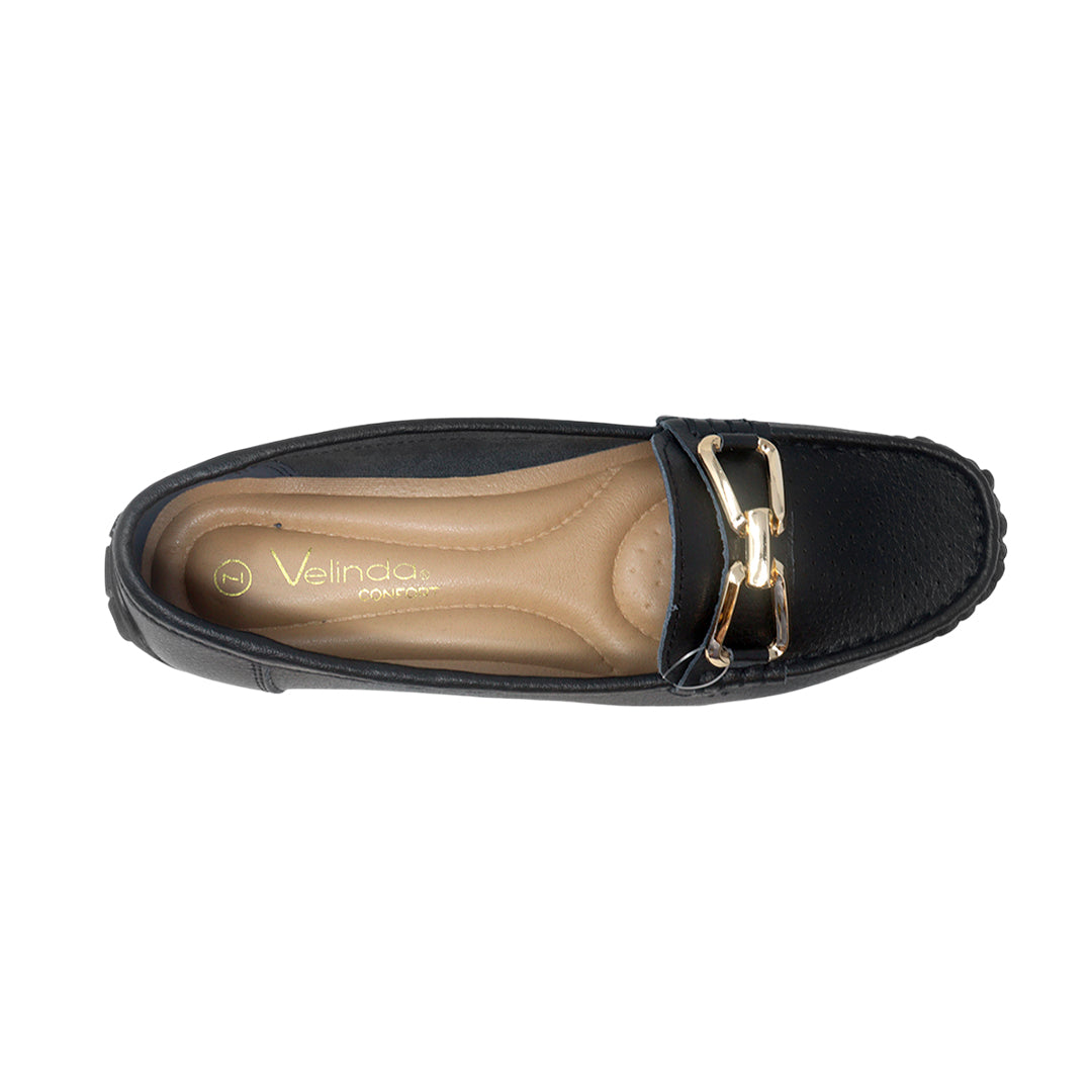 Mocasines Geraldina negro