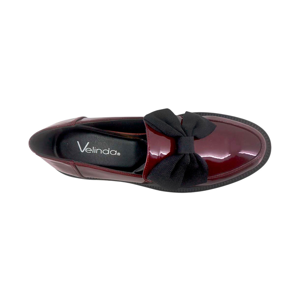 Mocasines Alma burgundy