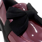 Mocasines Alma burgundy