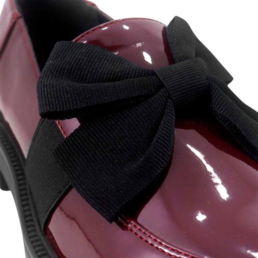Mocasines Alma burgundy