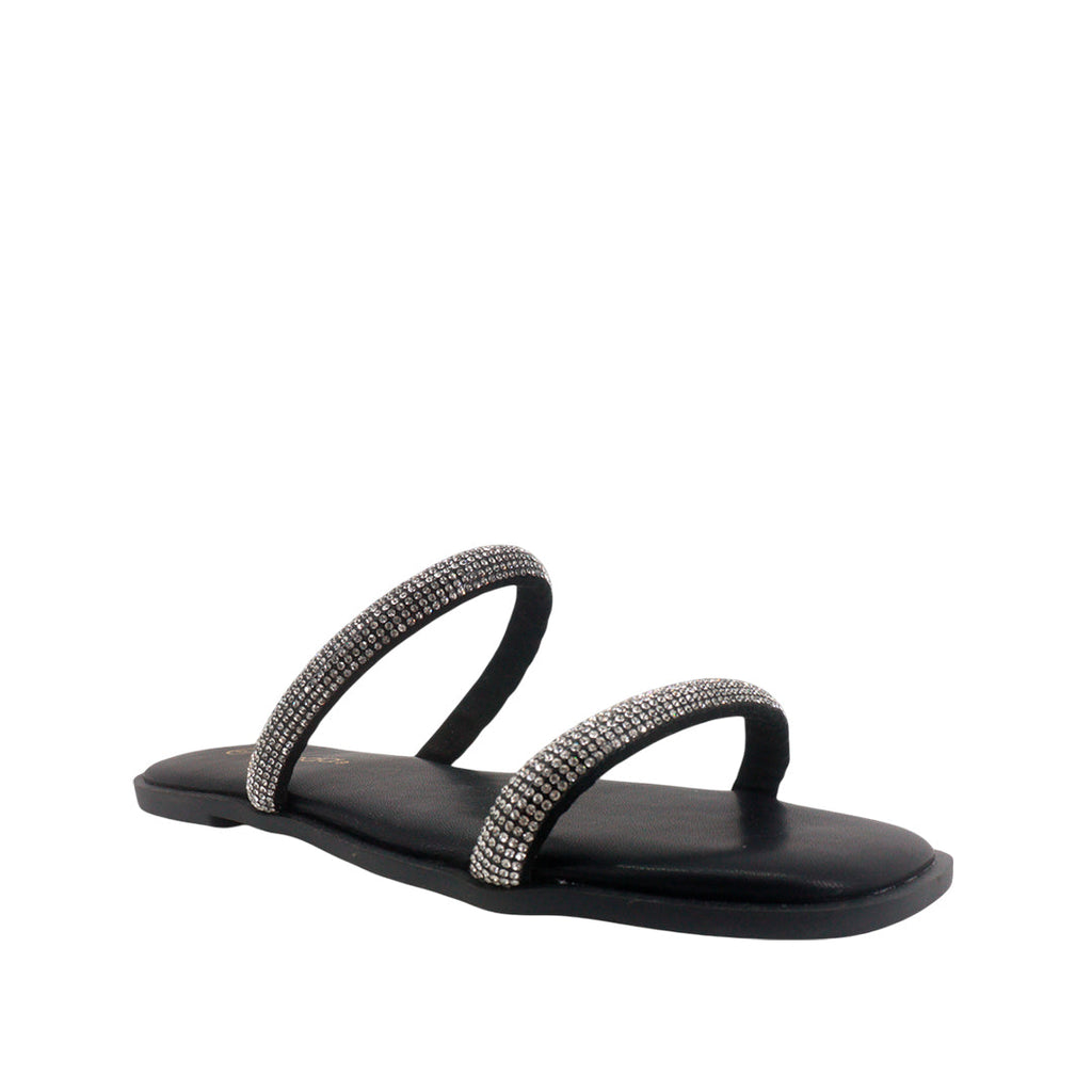 Sandalias flats Florencia negro