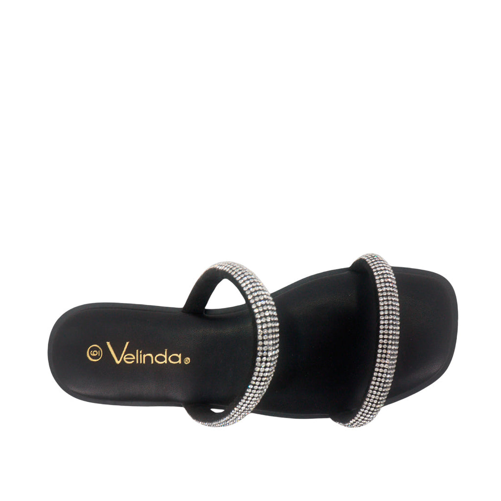 Sandalias flats Florencia negro